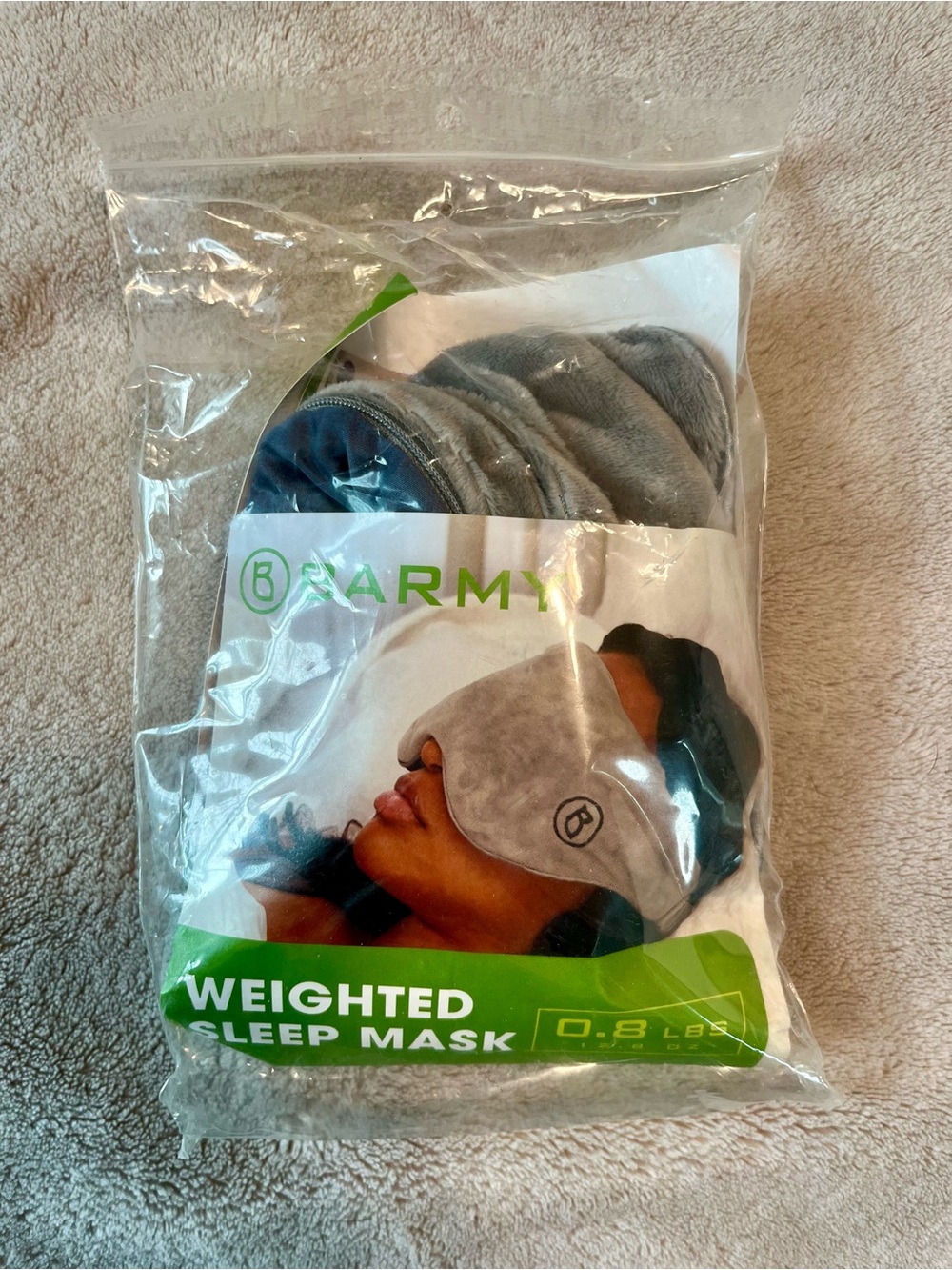 NEW Weighted Sleep Eye Mask